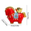 Horse Figurine Wealth Symbol Ornament Sculpture Toy Horse Stuff 2026 New Year for Home Women Men Christmas Bedroom Birthday