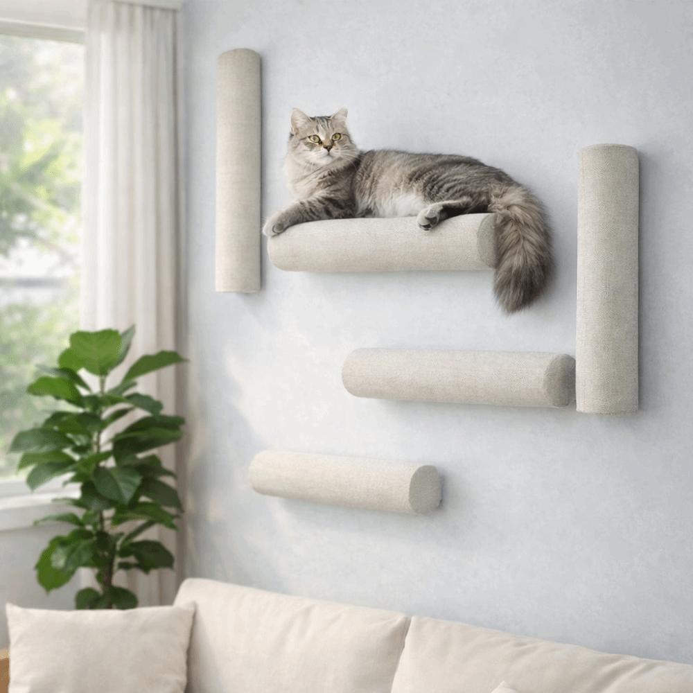 Ścienny drapak dla kota Odporny na zużycie Drzewko do wspinaczki dla kota Zabawka dla kociaka