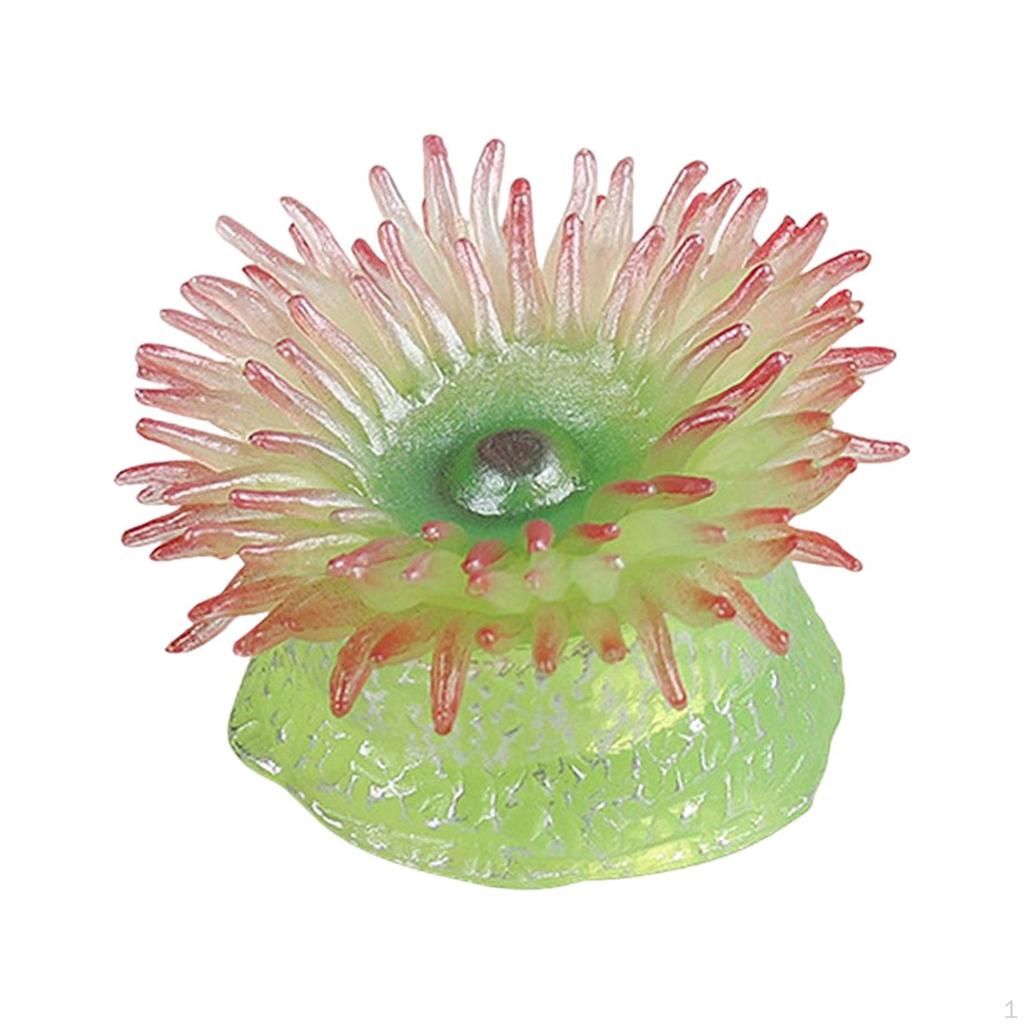 Aquarium Sea Anemone Figures Educational Toys Marine Life Models for Gifts