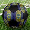 Pallone da Calcio Boca Juniors, colorato, adatto a tutte le età, cucito a macchina, materiale PVC, qualità da competizione, resistente e con elevato rimbalzo