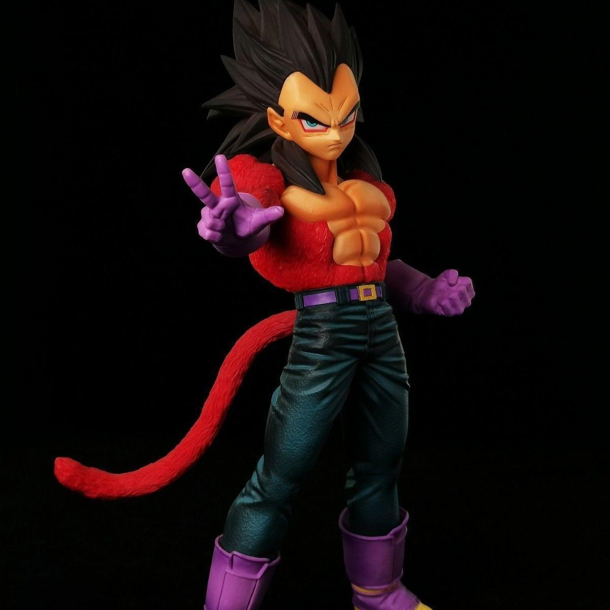 

Ball Unique Dragon Gt Super Saiyan 4 Goku Vegeta Ultra Rare Pvc Anime Figurines Set GT Ultra Vegeta