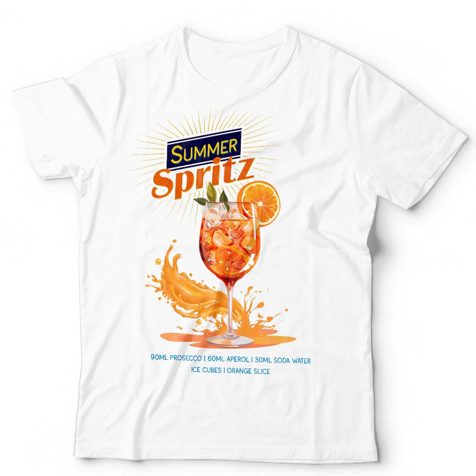 Aperol Spritz T Shirt Mens Womens Tees Top Summer Spritz Unisex Holiday Cocktail Festival Drinking S