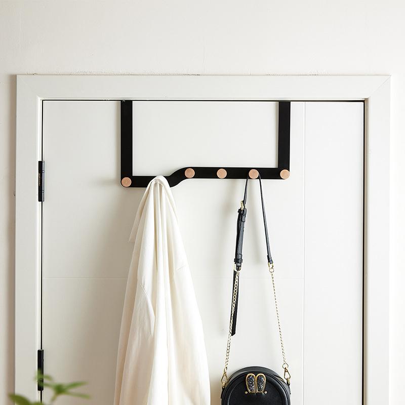 Hangers Door Back Coat Storage Rack Clothes Jacket For Entryway Bedroom