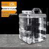 ZISIZ Portable PC Water Storage Bucket with Lid