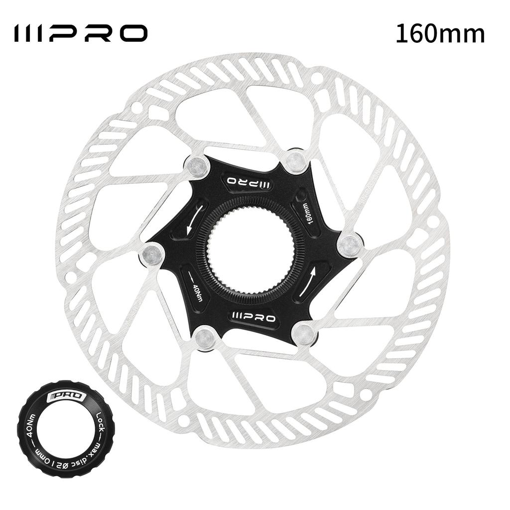 160mm 140mm Centerlock Brake Disc Floating 160mm 140mm 6 Screws Disc Rotor Cooled Lightweigh for Mtb Road Mountain Bike
