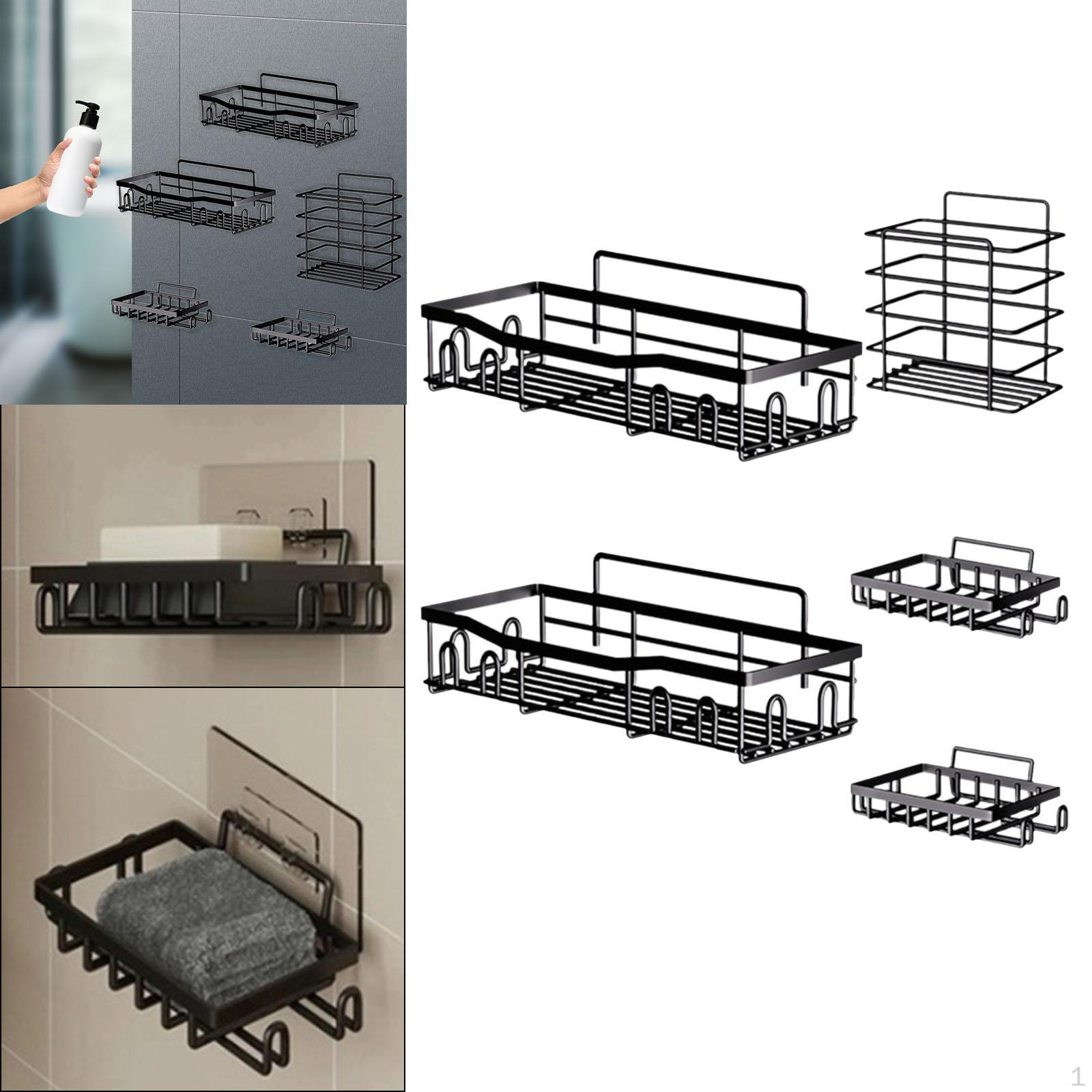 

Полка для душа, органайзеры для ванны, современная большая вместительная корзина для хранения в ванной, настенные полки для Style A