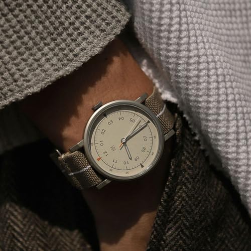 Maven Watches 40mm THE URBAN SCOUT SERIES Minimalist Fashion Watch (MUS-01 KHAKI P 40MM)