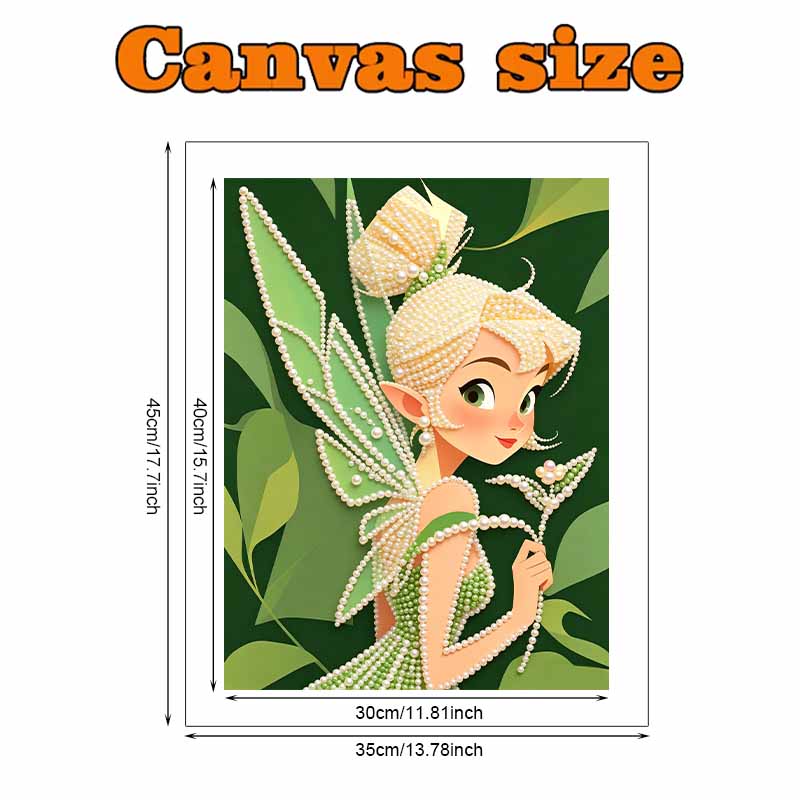 Disney Pearl Painting Wonderful Fairy Pearl Art Painting Kit Art Pearl Painting Kit Adult Beginner Gift Creative Home Wall Decor