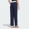 Adidas Originals Retro Sporty Club Color Block Wide Leg Lace-Up Knit Joggers Women Bottoms Deep-Indigo JM8020