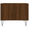 Coffee Table Brown Oak Effect 50x50x40 cm Engineered Wood