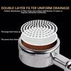 51/53/58mm Double -layer Coffee Filter Screen Reusable Espresso Portafilter Filter Mesh  Barista