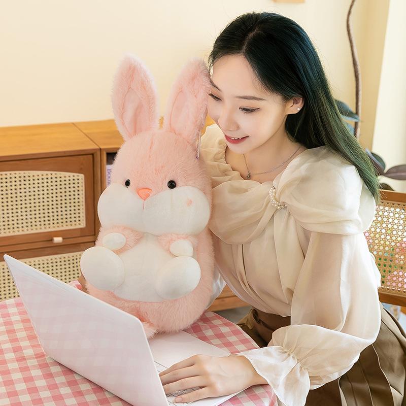 Boutique Rabbit Forest Animal Doll Big Tail Fox Doll Birthday Gift Plush Toy