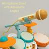 Conjunto de Bateria Multifuncional Instrumentos Musicais para Bebê Sem BPA Brinquedos Musicais Crianças