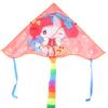 Cute Cartoon Colorful Triangle Kite Flying Toys Kite For Children Kids With 30M Kite String Outdoor Fun Sports Kites Toys