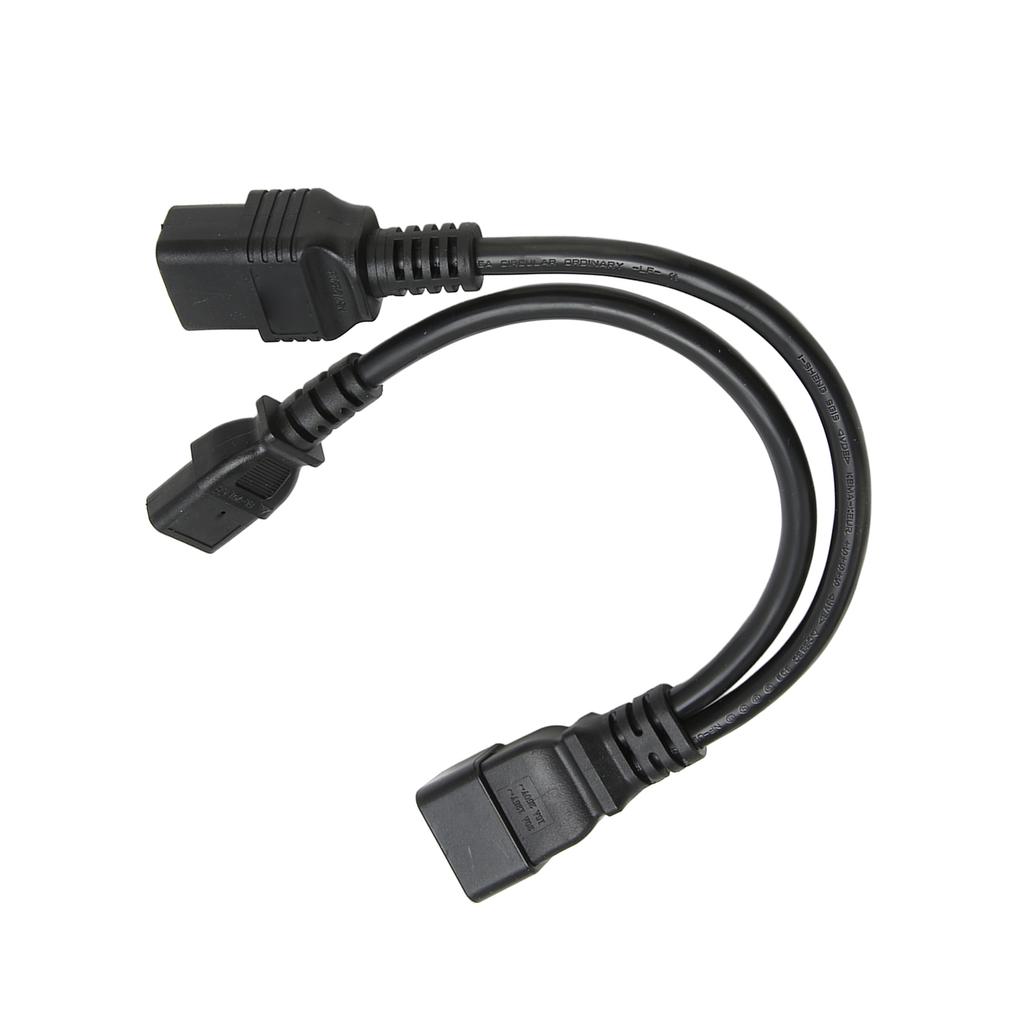 IEC320 C19 IEC320 C13 zu IEC320 C20 Netzkabel Professionelles Standard-Y-Splitterkabel für Computer