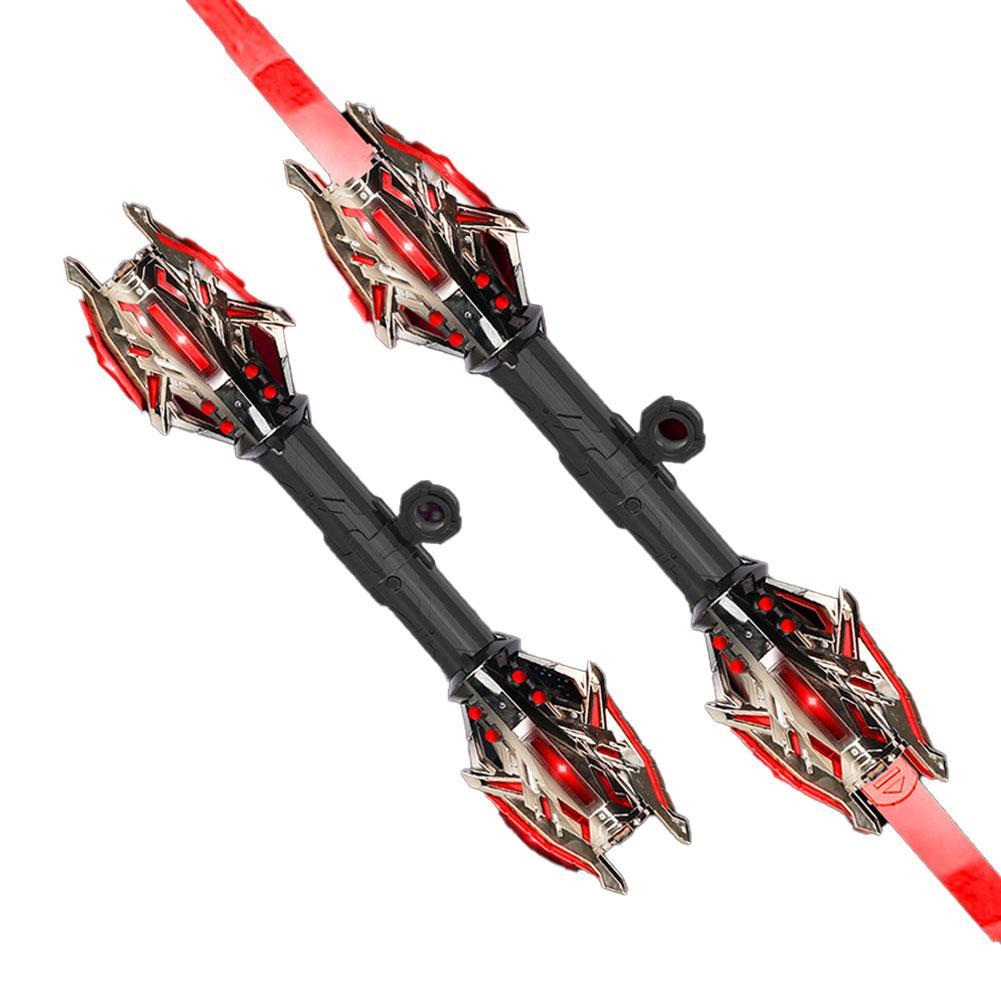 The new lightsaber retractable laser sword children s cool toy sword boy luminous sword flashing light stick