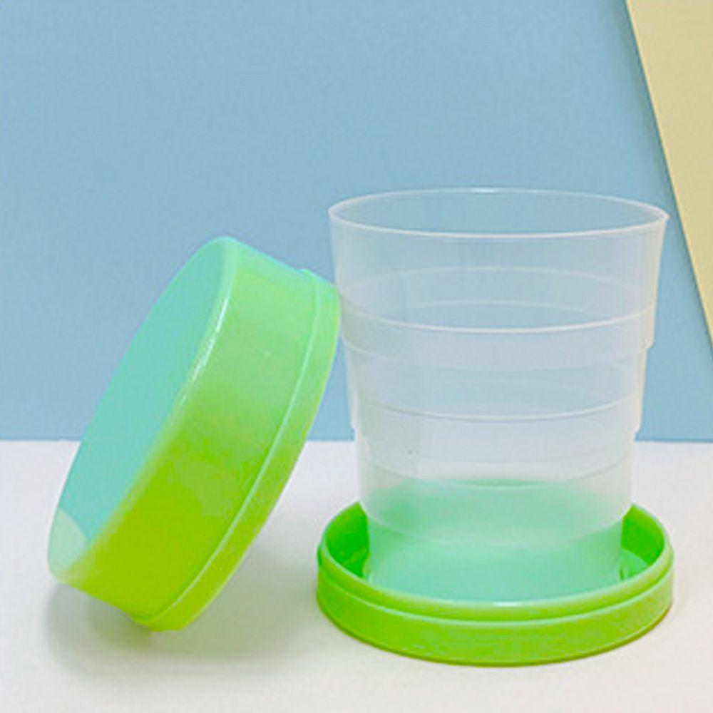 

и на открытом воздухе Кухня и столовая Портативный складной пластиковый стаканчик Кружка для питья Кофейные чашки Телескопические зелёный