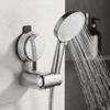 Nuovo soffione doccia supporta ventosa regolabile a 360° supporto doccia portatile da parete accessori da bagno senza foratura