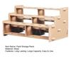 Paint Organizer Multi-Layer Storage Rack Large Capacity High Stability Space-saving Moisture-Proof Paint Rack