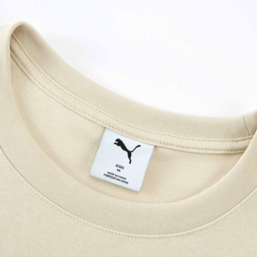 New PUMA PrimeESS SS25 T Shirt Unisex Snow 87 632978-87