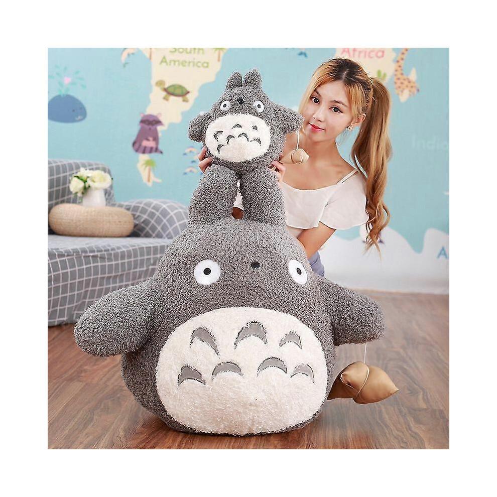 (70cm) 20-70cm Giant Plush Totoro Toys Cartoon Tonari No Totoro Plush Pillow Lovely Stuffed Dolls for Children Girls Birthday Gifts