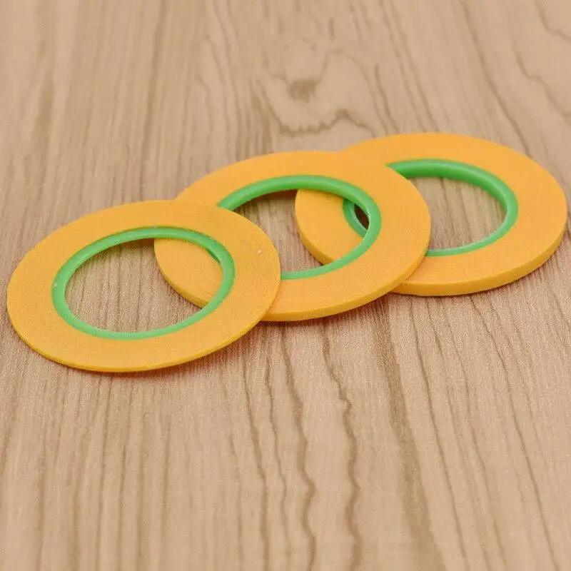 3pcs Fineline Masking Tape Set Pinstripe Tape Model Masking Tape Automotive Masking Tape for DIY Craft Car Auto Painting Art
