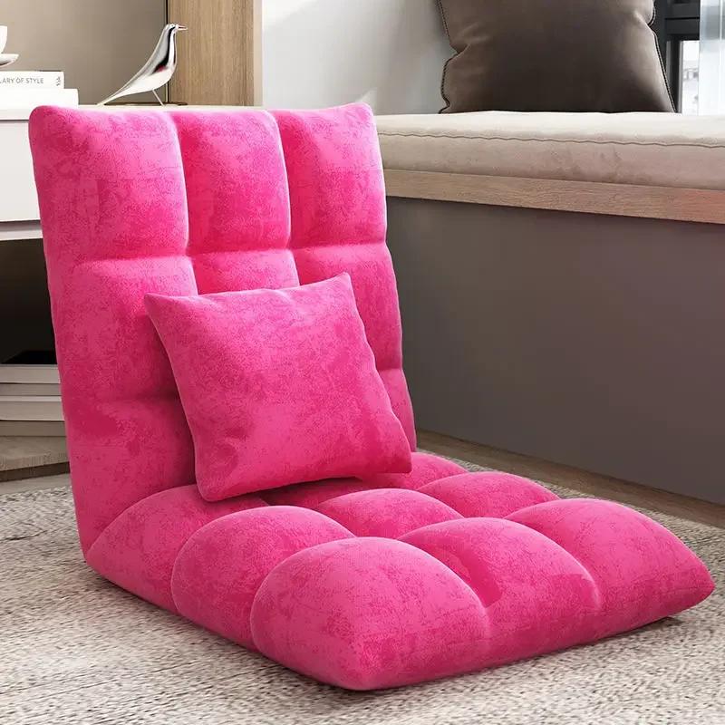 Floating Window Chair Lazy Person Sofa Single Person Tatami Bedroom Balcony Dormitory Small Bed Backrest Chair Folding