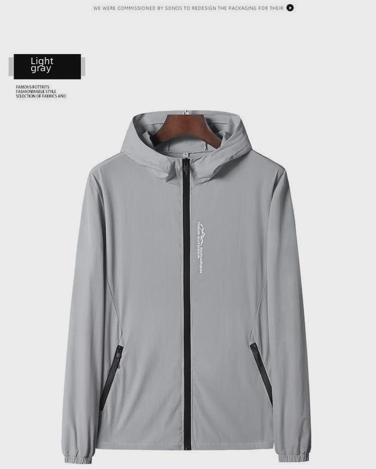 Men's Summer Breathable UV-Protection Hooded Fishing Jacket