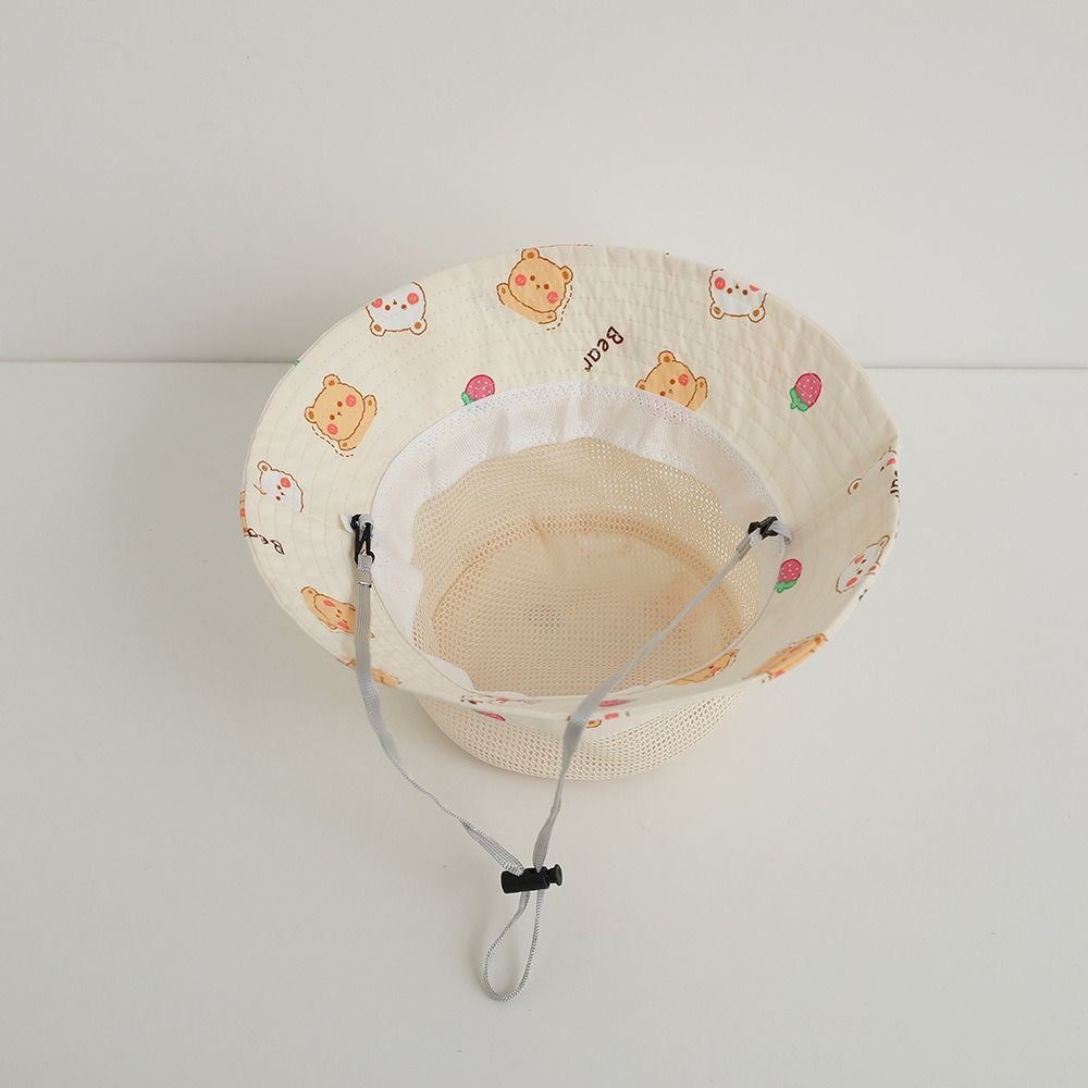 Summer Boys Girls Sunhat Mesh Fisherman Caps New Baby Bucket Cap  Kids
