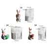 Easy Releases Silicone Rabbits Mould For Artisanal Craft And Decorations