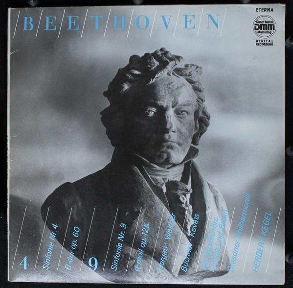 

LP Record BEETHOVEN, DRESDNER PHILHARMONIE, H - Sinfonie Nr. 4, Sinfonie Nr. 9 725025026 ETERNA 1988 German Dem Classical Used