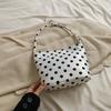 Portable Nylon Cloth Polka Dot Bag Women's New Trendy Niche Underarm Bag Fashion Casual Shoulder Bag