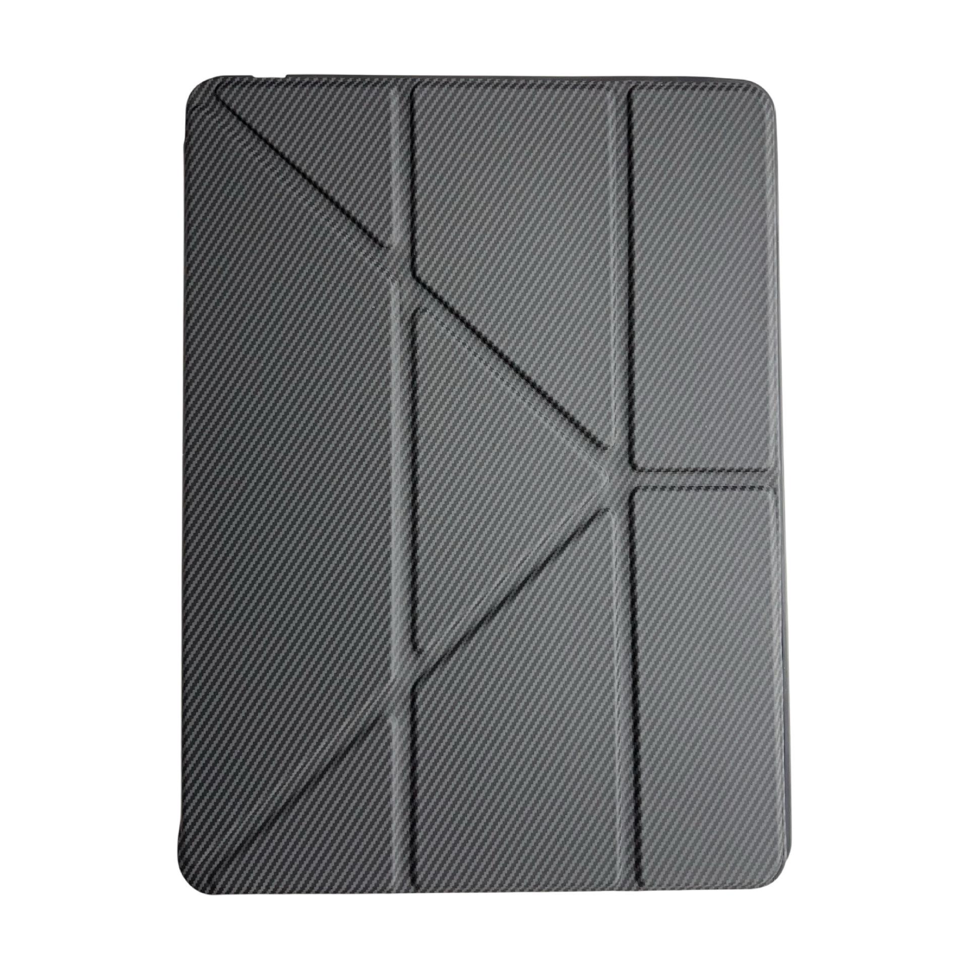 

Защитный чехол Y-Fold из углеродного волокна для iPad Pro 2020 с отсеком для стилуса и функцией сна для моделей 11 и 12,9 iPad Mini 6/7 8.3-inch чёрный