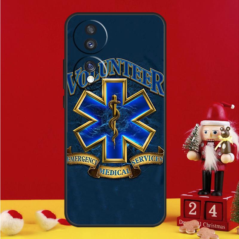 EMT EMS Medical Rescue Case For Honor Magic V5 5 6 7 Pro Honor 50 70 90 200 400 Lite X7a X9b X9c X9a X8a X8b Cover