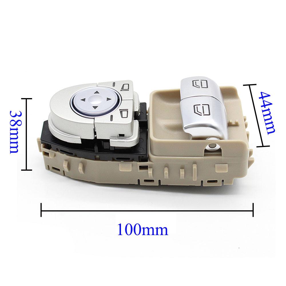 LHD RHD Car Master Power Electric Window Lift Switch Button For Mercedes BENZ C Class W205 Coupe Vito W447 2015-