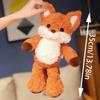 Adorable Red Fox Plush Toy Doll Soft Polyester Stuffed Animal Party Gift for Youngsters & Girlfriend Birthday Holiday Christmas