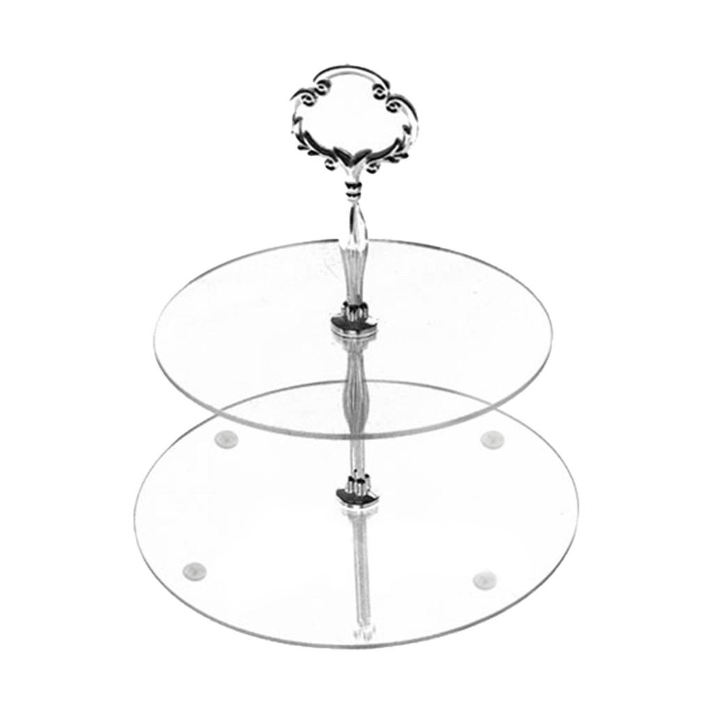 Cupcake Stand Dessert Display Serving Platter Fruit Plate Decorative Tray for