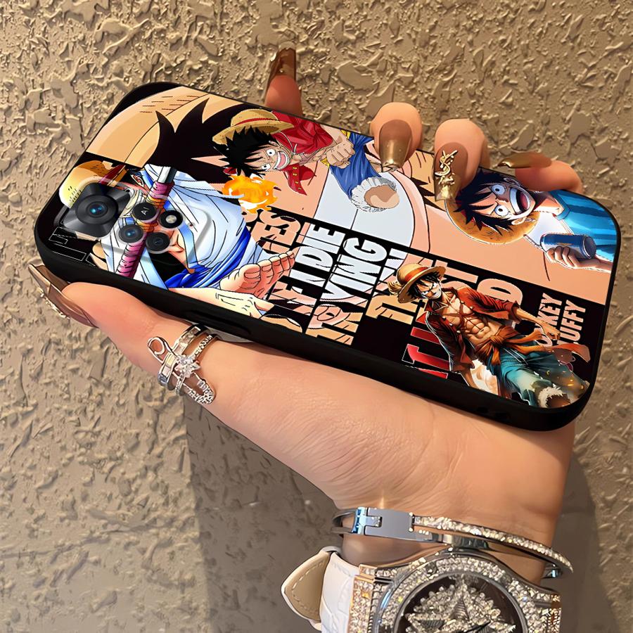 Case for Xiaomi Redmi Note 10S 11S 10 9 8 Pro 12S 9s 11 13 12 Pro Plus Funda Phone Cover Anime Luffy Zoro
