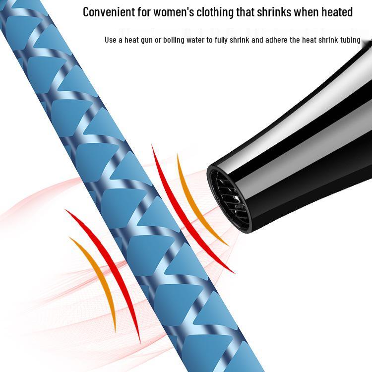 Silicone Anti-Slip Fishing Rod Grip Tape with Handle Cover and Sweat-Absorbing Wrap