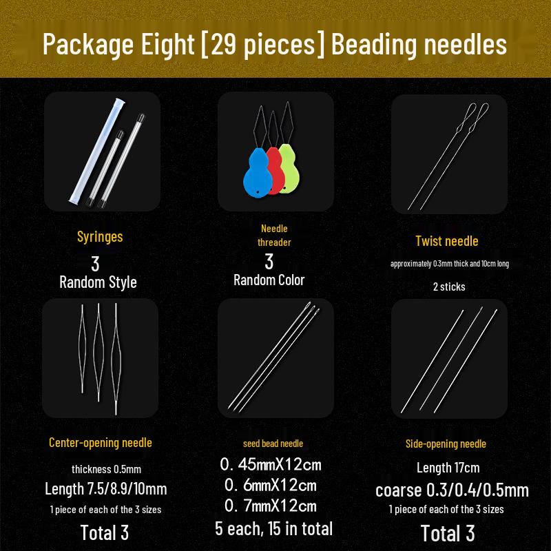 

Набор инструментов для плетения браслетов: Иглы и аксессуары для изготовления украшений своими руками