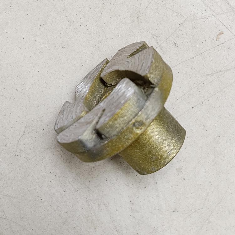 Disco de Esmerilhar com Diamante Sinterizado Grão 46 para Rebarbadoras - Disco de Carborundo para Pedra, Mármore, Limpeza e Esmerilhamento a Seco
