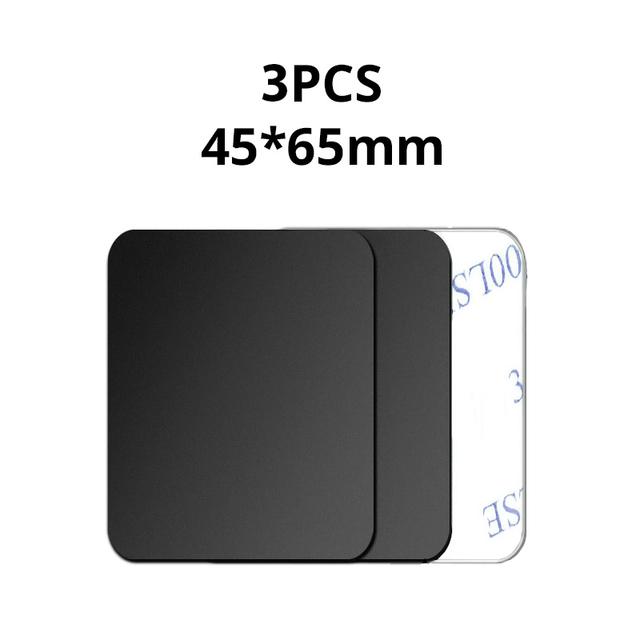 Magnetisk Metallplate For Biltelefonholder Universell Jernplate Disk Klistremerke Feste Mobiltelefon Magnetstativ For IPhone