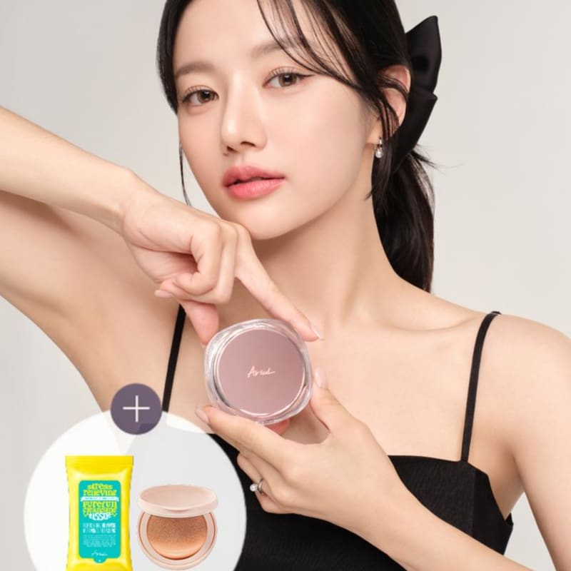 [Ariul] Ink Feeder Cover Lasting Cushion Planning (+Puff/Refill) 4 types (Choose 1) (+Cleansing Tissue Gift)
