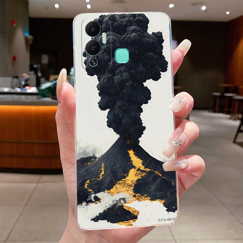 Case For Infinix Hot 12 Play Cover X6816 Cute Cool Boys Girls Transparent Soft Silicone Cases For Infinix Hot 12i Hot12 Pro Capa