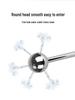 Metal Anal Dilator & Dual-Use Butt Plug for Expansion Training