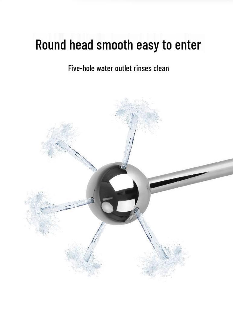 Metal Anal Dilator & Dual-Use Butt Plug for Expansion Training