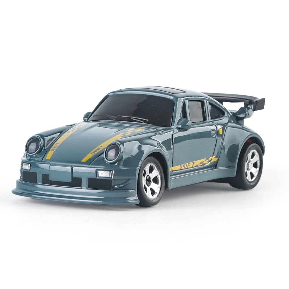 

KFPLAN KF20 Scale Drift Car with LED 4WD Mini RC Drift Tabletop Radio Controlled Gift Toy for Boys Proportional Technical Standards Approved 164