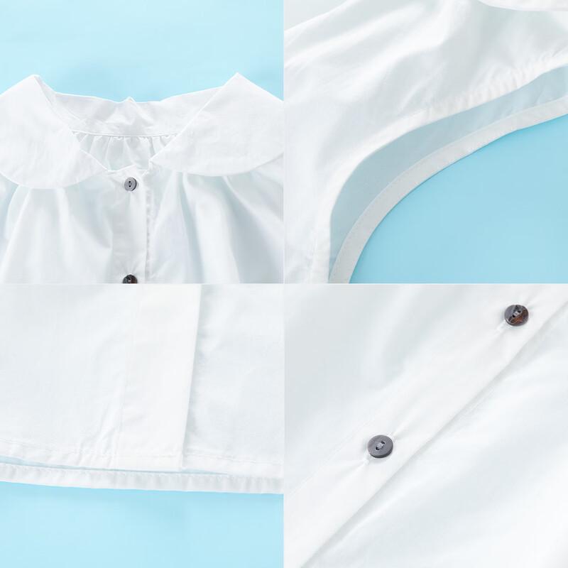 Montagut Girls' Summer Polo Sleeveless Top & Skirt Set