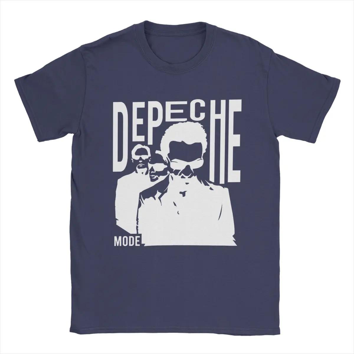 

Depeches Cool Modes Мужские футболки Креативные футболки Футболки с коротким рукавом и круглым вырезом Футболки из чистого хлопка Новое поступление Топы XL