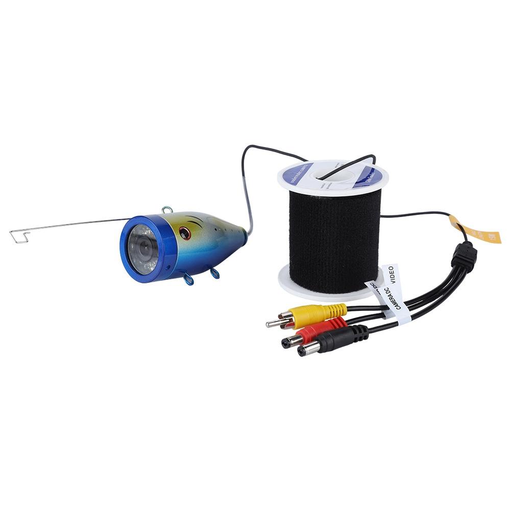 Monitor LCD 9in 1000 TVL Sonar Ecosondă Cameră de Pescuit Subacvatică 15M